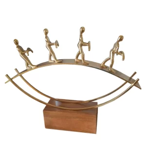 ESCULTURA 4 ARQUEROS KASSA