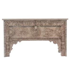 CONSOLA/BAUL TALLADA KIRAH