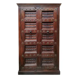 Muebles en madera – Armario tallado de madera, Bogotá Colombia